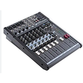 Mesa de som Phonic de 8 canais